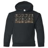 18500B Youth Heavy Blend Hooded Sweatshirt Thumbnail